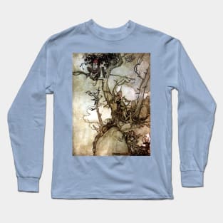 The Catskill Mountains - Arthur Rackham Long Sleeve T-Shirt